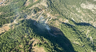 TURNALI'DA ORMAN YANGINI