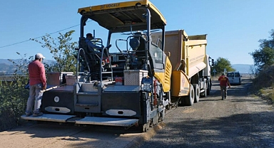 YATAĞAN HİSARARDI MAHALLESİNDE YOL ÇALIŞMASI