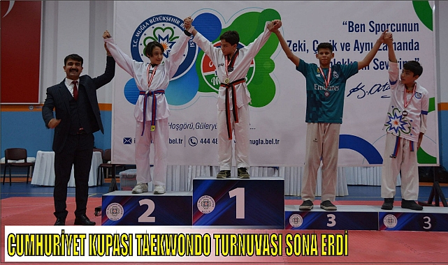 CUMHURİYET KUPASI TAEKWONDO TURNUVASI SONA ERDİ