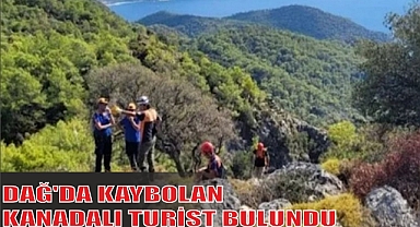 DAĞ’DA KAYBOLAN KANADALI TURİST BULUNDU