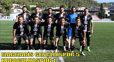 MARMARİS GENÇLİKSPOR 5 – KARAÇULHASPOR 1