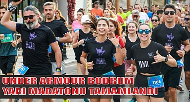 UNDER ARMOUR BODRUM YARI MARATONU TAMAMLANDI
