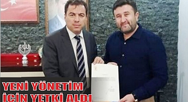 YENİ YÖNETİM İÇİN YETKİ ALDI