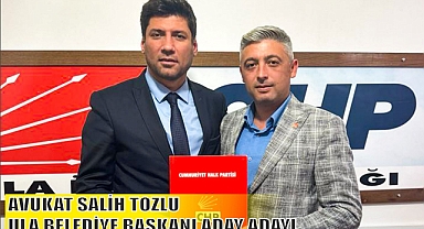 AVUKAT SALİH TOZLU ULA BELEDİYE BAŞKANI ADAY ADAYI