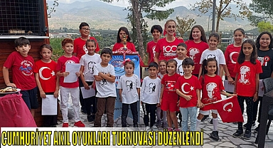 CUMHURİYET AKIL OYUNLARI TURNUVASI DÜZENLENDİ