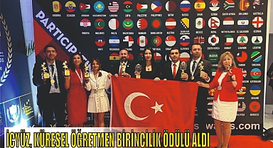 İÇYÜZ, KÜRESEL ÖĞRETMEN BİRİNCİLİK ÖDÜLÜ ALDI