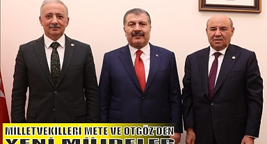 MİLLETVEKİLLERİ METE VE OTGÖZ’DEN YENİ MÜJDELER