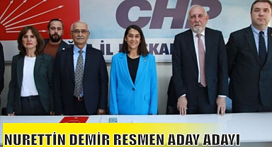NURETTİN DEMİR RESMEN ADAY ADAYI 