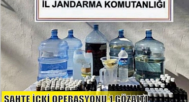 SAHTE İÇKİ OPERASYONU 1 GÖZALTI