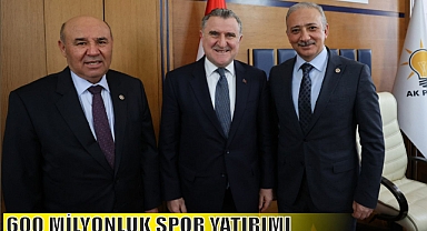 600 MİLYONLUK SPOR YATIRIMI