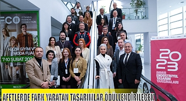 AFETLERDE FARK YARATAN TASARIMLAR ÖDÜLLENDİRİLECEK