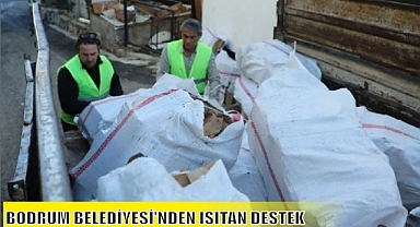 BODRUM BELEDİYESİ'NDEN ISITAN DESTEK