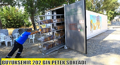BÜYÜKŞEHİR 202 BİN PETEK ŞOKLADI