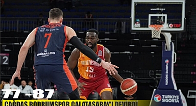 ÇAĞDAŞ BODRUMSPOR GALATASARAY EKMAS’I DEVİRDİ 77- 87