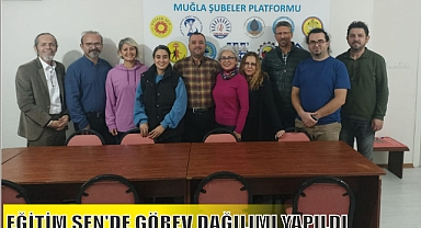 EĞİTİM SEN’DE GÖREV DAĞILIMI YAPILDI
