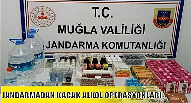 JANDARMADAN KAÇAK ALKOL OPERASYONLARI
