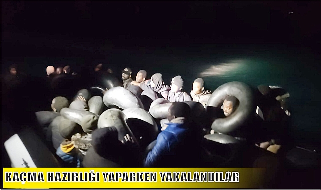 KAÇMA HAZIRLIĞI YAPARKEN YAKALANDILAR