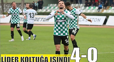 LİDER KOLTUĞA ISINDI