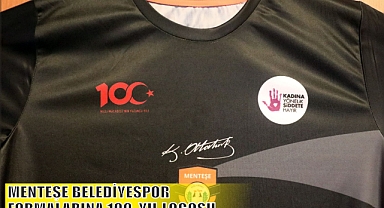MENTEŞE BELEDİYESPOR FORMALARINA 100. YIL LOGOSU