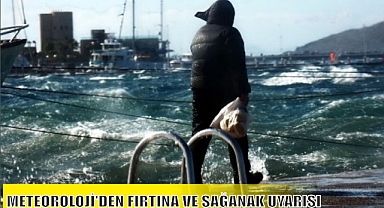 METEOROLOJİ’DEN FIRTINA VE SAĞANAK UYARISI