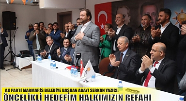AK PARTİ MARMARİS BELEDİYE BAŞKAN ADAYI SERKAN YAZICI: ÖNCELİKLİ HEDEFİM HALKIMIZIN REFAHI
