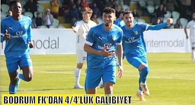 BODRUM FK’DAN 4/4’LÜK GALİBİYET