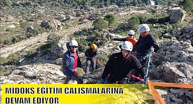 MİDOKS EĞİTİM ÇALIŞMALARINA DEVAM EDİYOR