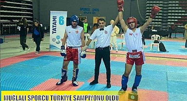 MUĞLALI SPORCU TÜRKİYE ŞAMPİYONU OLDU