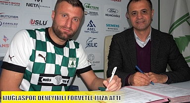 MUĞLASPOR DENEYİMLİ FORVETLE İMZA ATTI