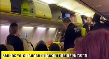 SARHOŞ YOLCU BODRUM UÇAĞINI BİRBİRİNE KATTI