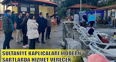 SULTANİYE KAPLICALARI MODERN ŞARTLARDA HİZMET VERECEK