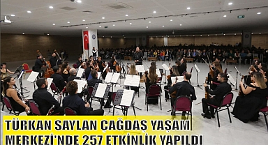 TÜRKAN SAYLAN ÇAĞDAŞ YAŞAM MERKEZİ’NDE 257 ETKİNLİK YAPILDI