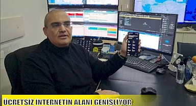 ÜCRETSİZ İNTERNETİN ALANI GENİŞLİYOR