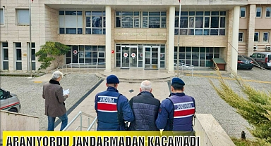 ARANIYORDU JANDARMADAN KAÇAMADI