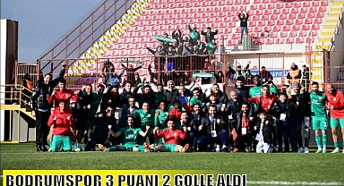 BODRUMSPOR 3 PUANI 2 GOLLE ALDI