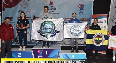 BODRUMSPRORLU YELKENCİLERİN MİLLİ TAKIM SEVİNCİ