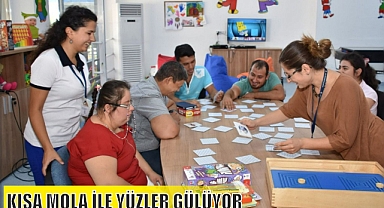 KISA MOLA İLE YÜZLER GÜLÜYOR