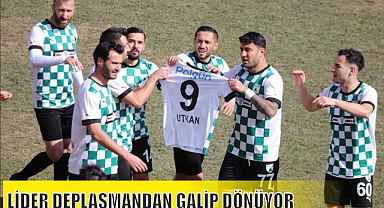 LİDER DEPLASMANDAN GALİP DÖNÜYOR