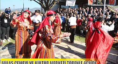 MİLAS CEMEVİ VE KÜLTÜR MERKEZİ TÖRENLE AÇILDI