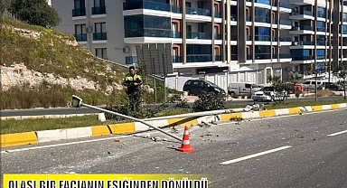 OLASI BİR FACİANIN EŞİĞİNDEN DÖNÜLDÜ