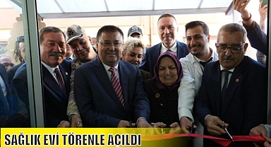 SAĞLIK EVİ TÖRENLE AÇILDI