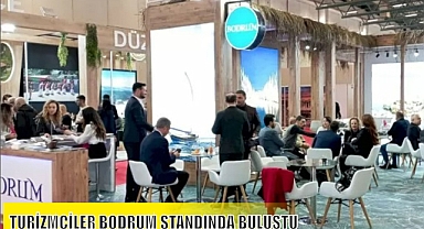 TURİZMCİLER BODRUM STANDINDA BULUŞTU