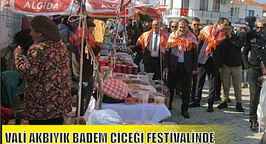 VALİ AKBIYIK BADEM ÇİÇEĞİ FESTİVALİNDE
