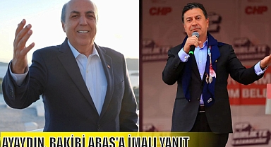 AYAYDIN, RAKİBİ ARAS'A İMALI YANIT