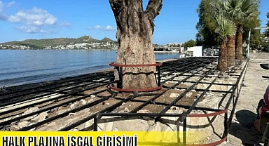 HALK PLAJINA İŞGAL GİRİŞİMİ