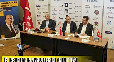 İŞ İNSANLARINA PROJELERİNİ ANLATTILAR