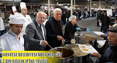 MENTEŞE BELEDİYESİ’NDEN HER GÜN 3 BİN KİŞİLİK İFTAR YEMEĞİ 