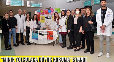 “MİNİK YOLCULARA BÜYÜK KORUMA” STANDI