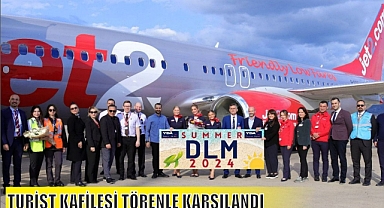 TURİST KAFİLESİ TÖRENLE KARŞILANDI