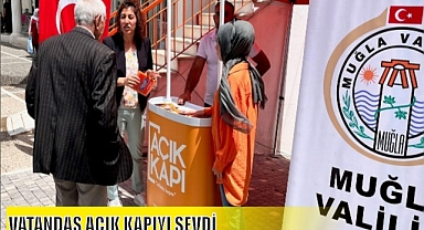 VATANDAŞ AÇIK KAPIYI SEVDİ